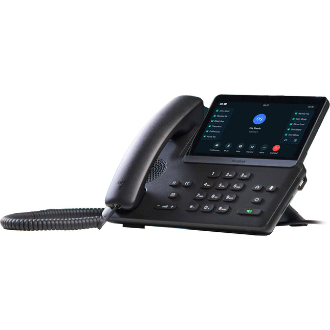 Yealink SIP-T77U Teléfono IP de Escritorio 7 Pulgadas 16 Cuentas SIP PoE