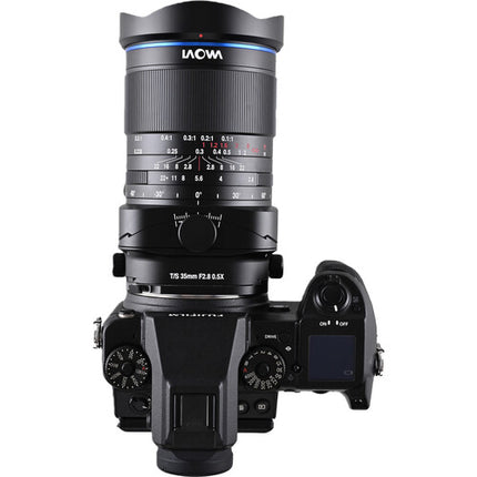 Venus Optics Laowa 35mm f2.8 Zero-D Tilt-Shift Macro Objetivo FUJIFILM G 9 Pulgadas Mínima Distancia 77mm Diámetro Filtro