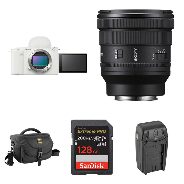 Sony ZV-E1 Cámara sin Espejo 12MP con Lente 16-35mm f4 Kit Básico