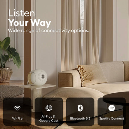 Devialet Phantom Ultimate 108 dB Altavoz Inalámbrico 1100W Wi-Fi 6 Bluetooth 5.3