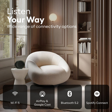 Devialet Phantom Ultimate 98 dB Altavoz Inalámbrico 400W RMS Wi-Fi Bluetooth