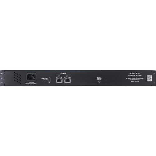 Studio Technologies Model 5312 Estación de Intercomunicador Dante 12 Canales