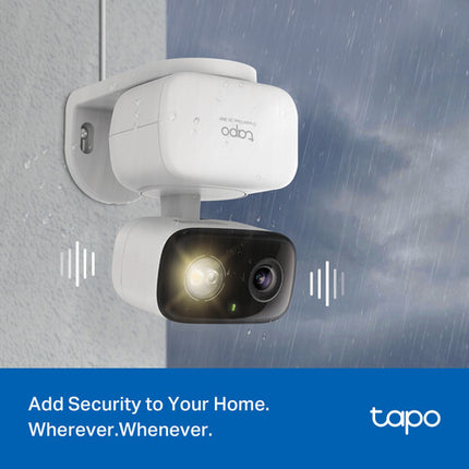 TP-Link Tapo C216 Cámara de Seguridad Exterior Wi-Fi 2K 30fps Visión Nocturna 40ft