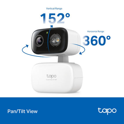 TP-Link Tapo C216 Cámara de Seguridad Exterior Wi-Fi 2K 30fps Visión Nocturna 40ft