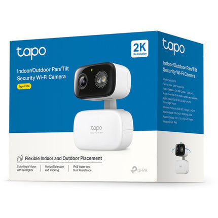 TP-Link Tapo C216 Cámara de Seguridad Exterior Wi-Fi 2K 30fps Visión Nocturna 40ft