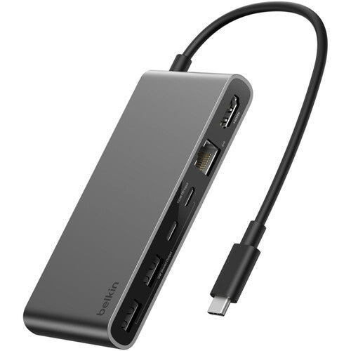 Belkin Connect concentrador USB-C 8 puertos 4K60Hz PD 100W Ethernet 2.5Gbps