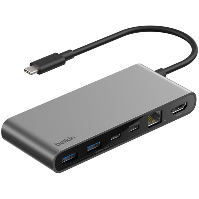 Belkin Connect concentrador USB-C 8 puertos 4K60Hz PD 100W Ethernet 2.5Gbps