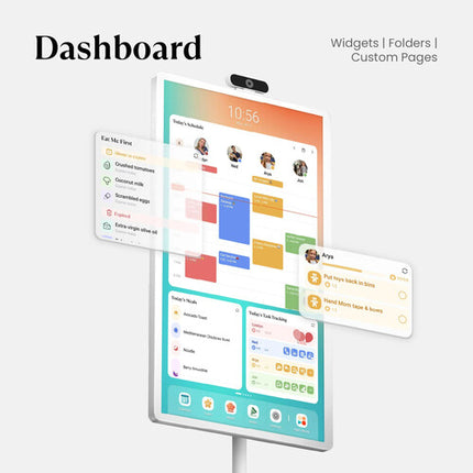 Cozyla 32" Calendario Pantalla Vertical Ajustable 1080p Webcam Integrada