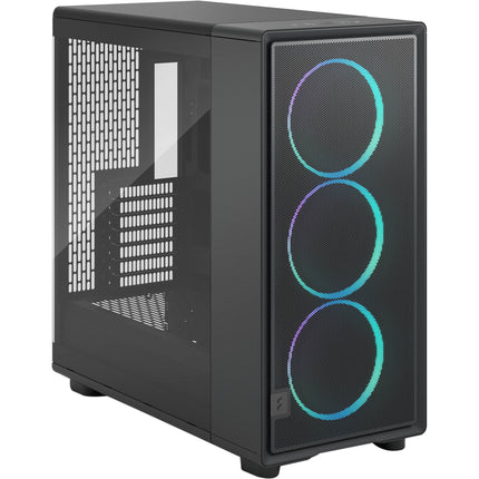 Fractal Design Epoch XL RGB Torre Completa Negro Vidrio Templado RGB 3 Ventiladores Momentum 14
