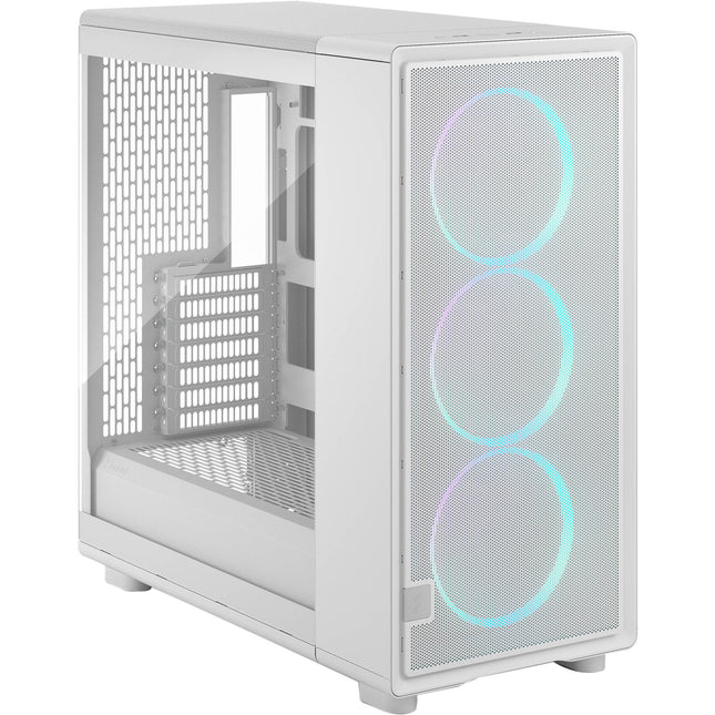 Fractal Design Epoch XL RGB Caja Torre Completa Blanca Panel Vidrio Templado RGB 3 Ventiladores