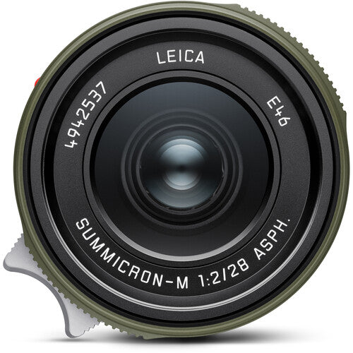 Leica Summicron-M 28mm f2 ASPH Objetivo Full Frame Distancia 1.3' Verde Safari