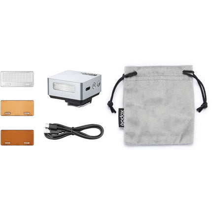 Godox iT20 R TTL Mini Flash para Ricoh con batería USB-C y filtros magnéticos
