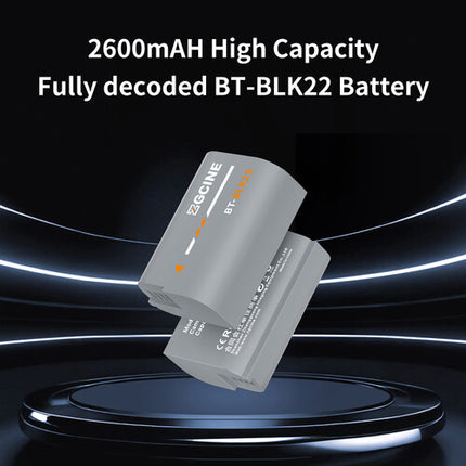 ZGCINE DMW-BLK22 Batería para Cámara Panasonic Lumix 7.4V 2400mAh