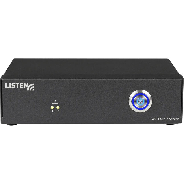 Listen Technologies ListenWIFI Servidor de Audio Wi-Fi 2 Canales RCA Cat6