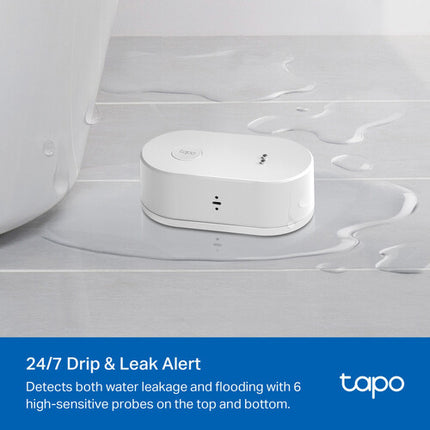 TP-Link Tapo T300 Sensor Inteligente de Fugas de Agua 3 Pack IP67 90dB