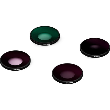Tilta Kit de Filtros para DJI Osmo Action 6 ND8 ND16 ND32 y CPL con Estuche