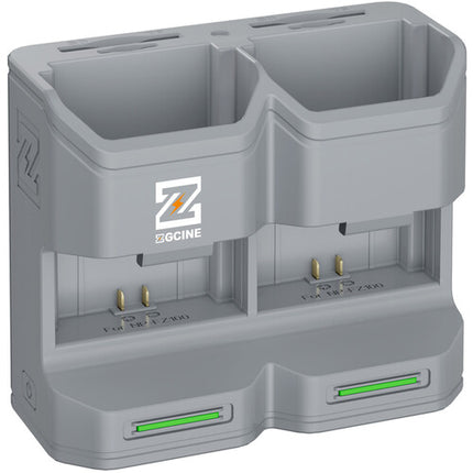 ZGCINE Estuche de Carga Portátil con 2 Baterías NP-FZ100 2600mAh Gris