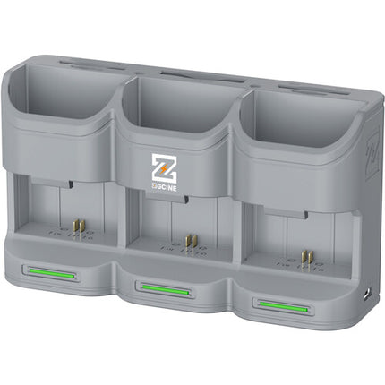 ZGCINE Kit de Carga Portátil con 3 Baterías LP-E6P 2600mAh para Canon EOS R5 Mark II y R6 Mark III Gris