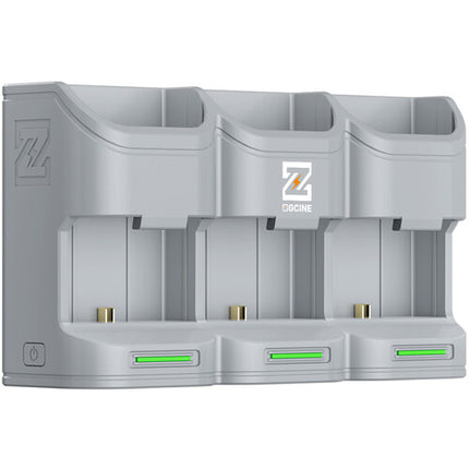 ZGCINE Kit de Carga Portátil con 3 Baterías LP-E6P 2600mAh para Canon EOS R5 Mark II y R6 Mark III Gris