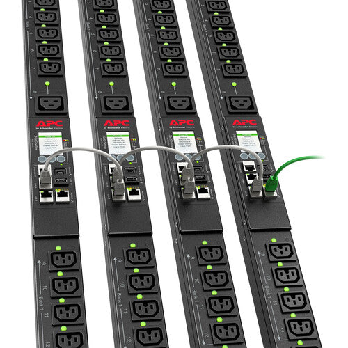 APC APDU9941 NetShelter PDU paraRack 4992VA 30A con LCD Ethernet