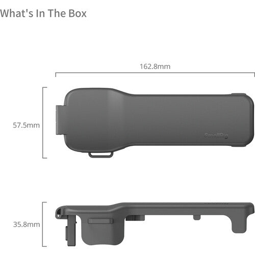 SmallRig Funda Protectora Plástica para DJI Osmo Pocket 3 con Almacenamiento Integrado para Accesorios