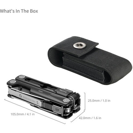 SmallRig EDC Multi-Herramienta Acero Inoxidable Cuchilla S440A Pliers imantado
