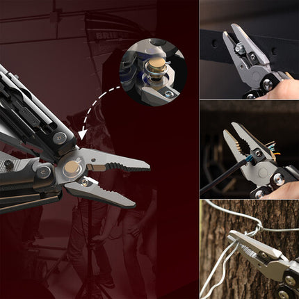 SmallRig EDC Multi-Herramienta Acero Inoxidable Cuchilla S440A Pliers imantado