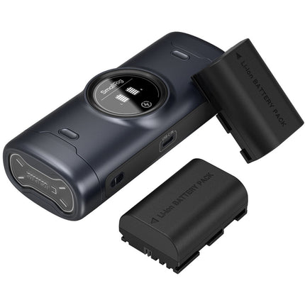 SmallRig LP-E6P Kit Baterías Dobles y Cargador USB-C Portátil