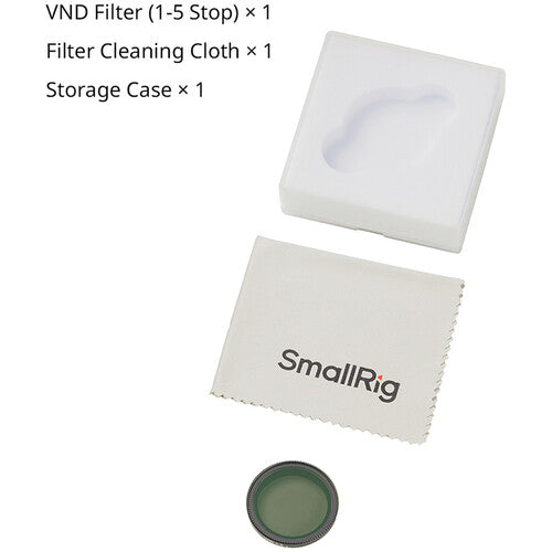 Filtro ND Variable SmallRig para DJI Osmo Nano 1 a 5 pasos vidrio óptico multilayer con estuche