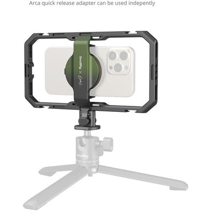 SmallRig x Brandon Li Kit de Vídeo Móvil para Teléfonos 2.2-3.3" con Filtros VND y Soporte Power Bank