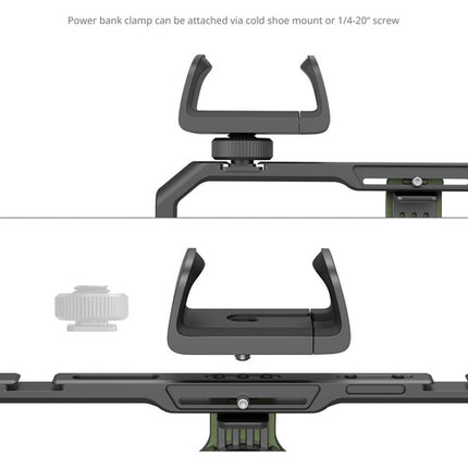 SmallRig x Brandon Li Kit de Vídeo Móvil para Teléfonos 2.2-3.3" con Filtros VND y Soporte Power Bank