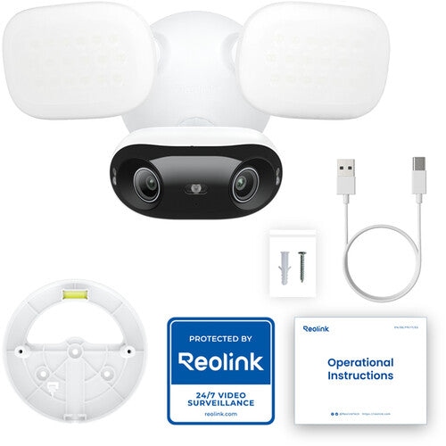 Reolink Elite Floodlight F751W Cámara Wi-Fi 8MP Visión Nocturna 180°