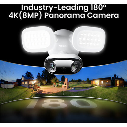 Reolink Elite Floodlight F751W Cámara Wi-Fi 8MP Visión Nocturna 180°