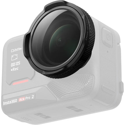 Insta360 Close-Up Lens para Ace Pro 2 Rango Enfoque 3.9 a 29.5" con Funda Silicona