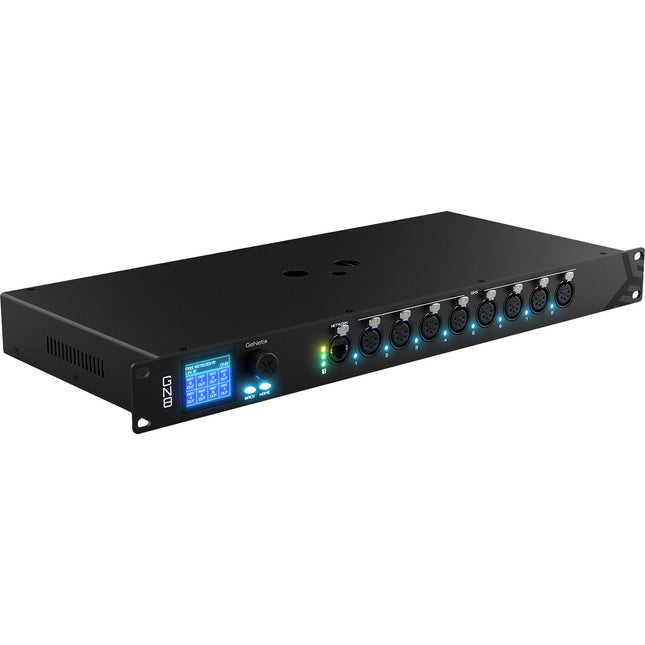 ChamSys GeNetix GN8 Node Solución de Nodo DMX 8 Puertos con Cable powerCON TRUE1