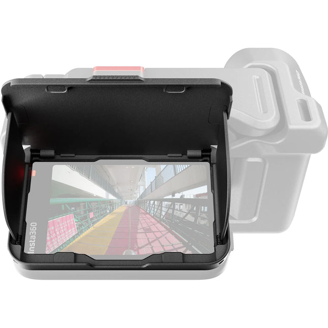 Insta360 Flip Screen Hood Protector solar con fijación magnética y herramientas de limpieza