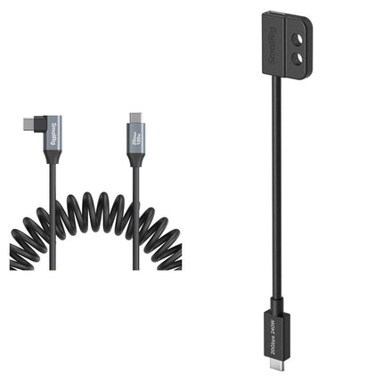 SmallRig Cable USB-C Reforzado 20 Gb/s 100W Kit Extensor Male to Female