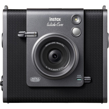 FUJIFILM instax WIDE EVO Cámara híbrida 16MP Lente 16mm con Kit película 20 hojas