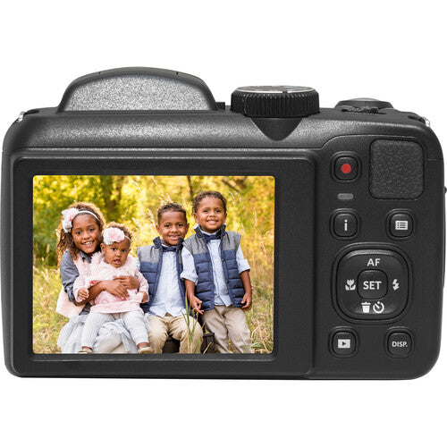 Kodak PIXPRO AZ255 Cámara Digital Negra Zoom Óptico 25x Pantalla 3"