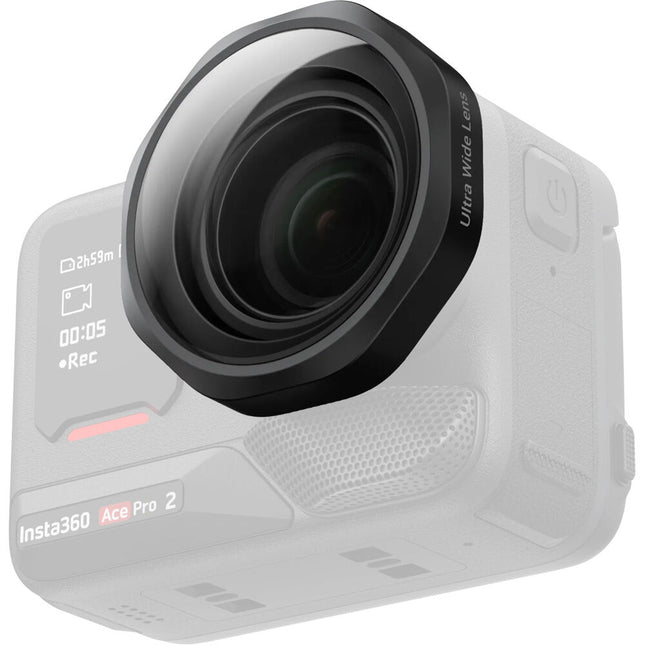Insta360 Ultra-Wide Angle Lens para Ace Pro 2 Ángulo 189° Con Protector de Silicona