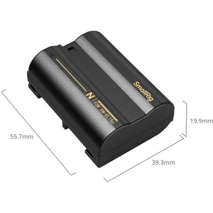 Batería SmallRig EN-EL15c USB-C 2600mAh Negra para cámaras Nikon