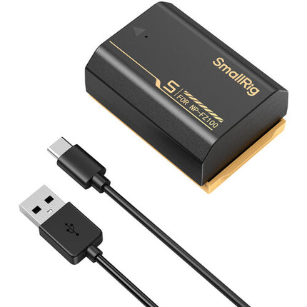 SmallRig Batería NP-FZ100 USB-C para cámara Paquete de 2 piezas 5491