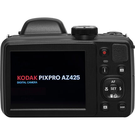 Kodak PIXPRO AZ425 Cámara Digital Negra 20MP Zoom Óptico 42x y Pantalla 3 Pulgadas