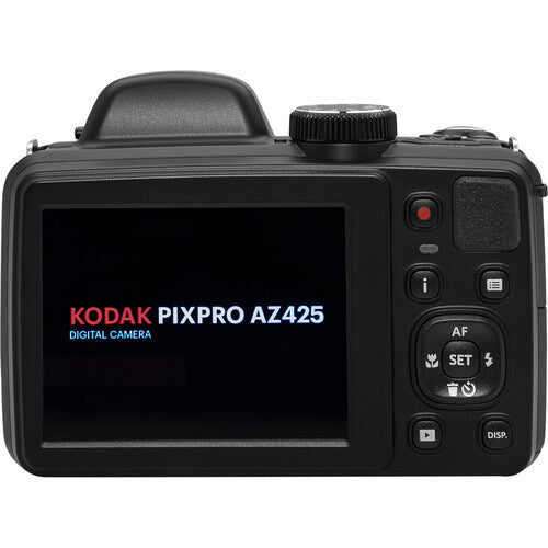 Kodak PIXPRO AZ425 Cámara Digital Negra 20MP Zoom Óptico 42x y Pantalla 3 Pulgadas
