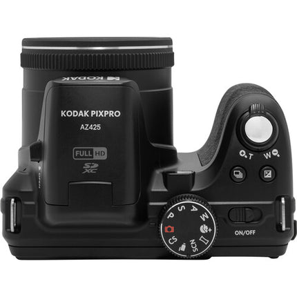 Kodak PIXPRO AZ425 Cámara Digital Negra 20MP Zoom Óptico 42x y Pantalla 3 Pulgadas