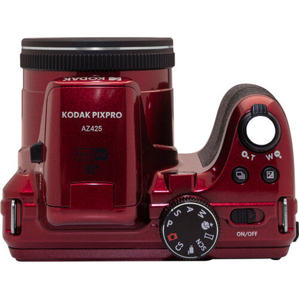 Kodak PIXPRO AZ425 Cámara Digital 20MP Zoom Óptico 42x 3 LCD Roja