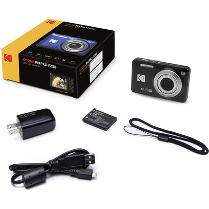 Kodak PIXPRO FZ55 Cámara Digital Lente 28mm 16MP Batería Recargable