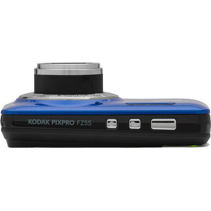 Kodak PIXPRO FZ55 Cámara Digital 16MP Zoom Óptico 5x Kit Deluxe Azul