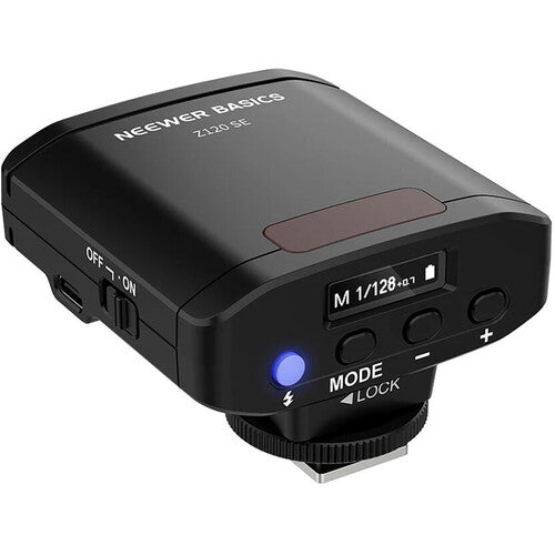 Neewer BASICS Z120 SE Flash Mini para Cámara con Batería USB-C y Difusor