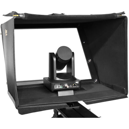 ikan 19" 4:3 Teleprompter PTZ Kit con Trípode Dolly y Monitor 1280x1024